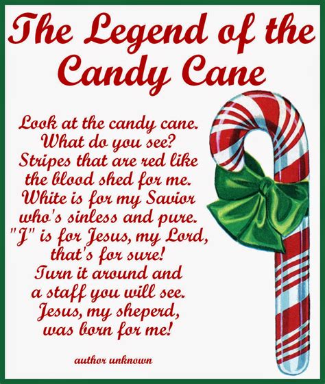 Legend Of Candy Cane Printable